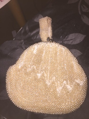 Perlen handtasche original - -,