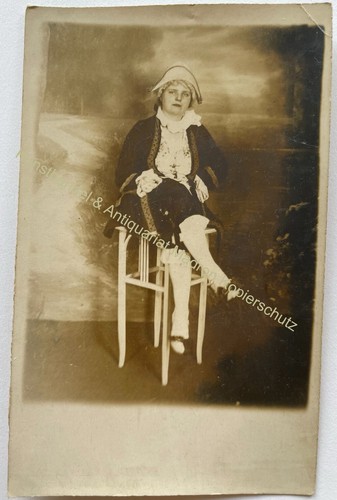 Orig foto frau - ak,