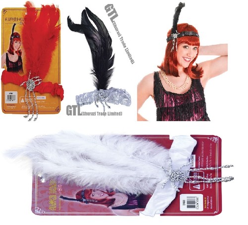 Damen flapper stirnband - stirnband, mit