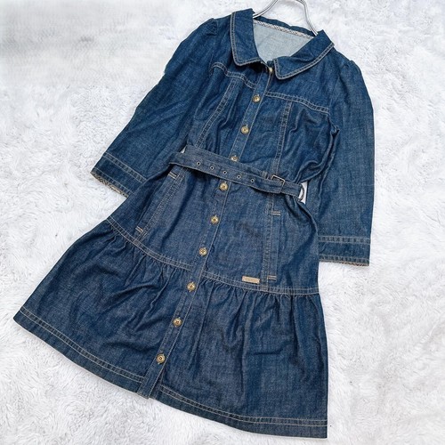 Burberry blue label jeanskleid - burberry,