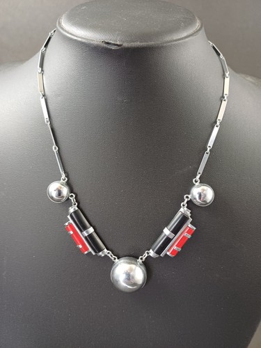 Art deco bakalit kette 20er - art,