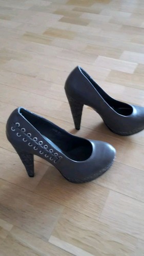 Pumps braun silber schwarz - ,